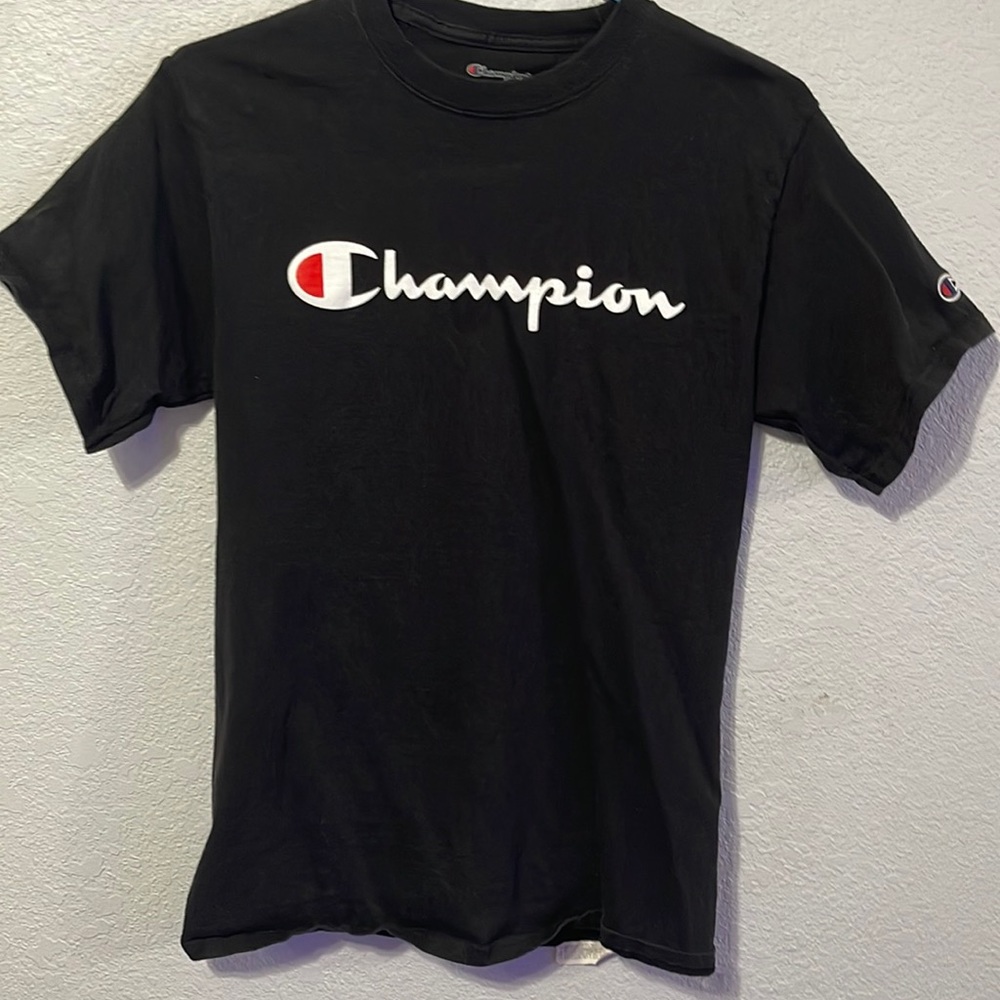 Black Champion Tee
